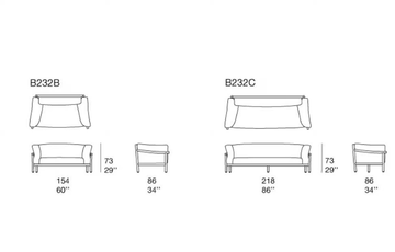 KYO - Fabric garden sofa by Paola Lenti - view 3